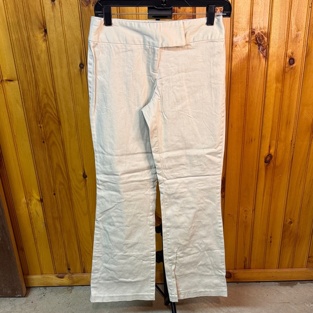 No Boundaries Stretch Cream Pants
